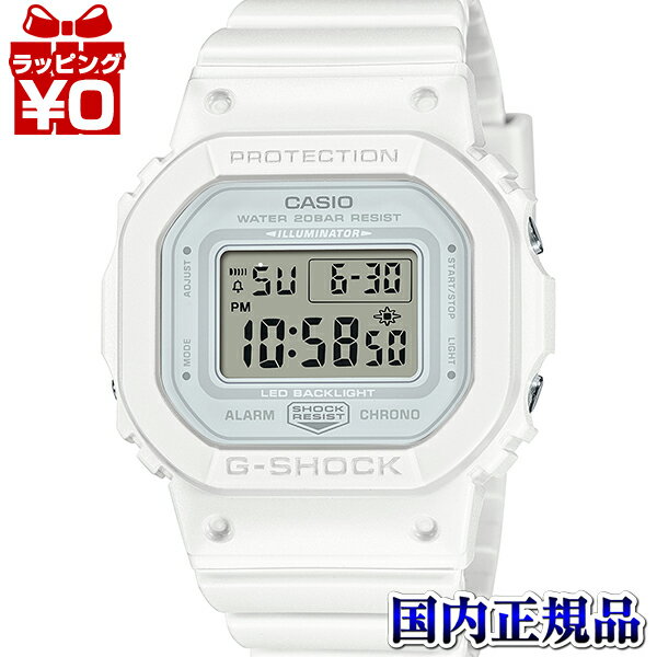 カシオ G-SHOCK 腕時計（レディース） GMD-S5600BA-7JF G-SHOCK Gショック ジーショック CASIO カシオ ワントーンカラー デジタル ホワイト 白 レディース 腕時計 国内正規品 送料無料