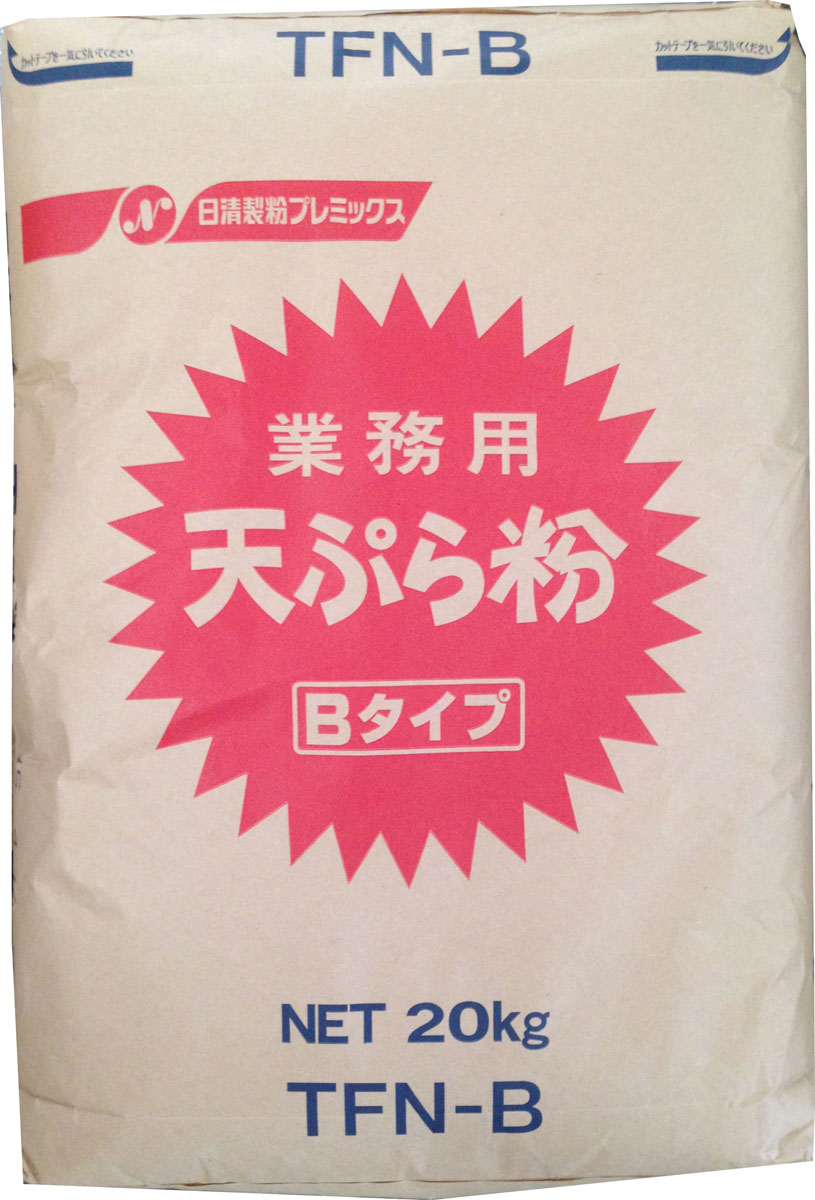 ・日清製粉の高級薄力粉を使用した理想的な天ぷら粉です。 ・花咲きよく最高の風味を保ちます。 ・黄色に色よくカラッと揚がります。 ・時間が経ってもベトつきません。 ・油が汚れず、油ぎれがよいので経済的です。 販売元：日清フーズ株式会社