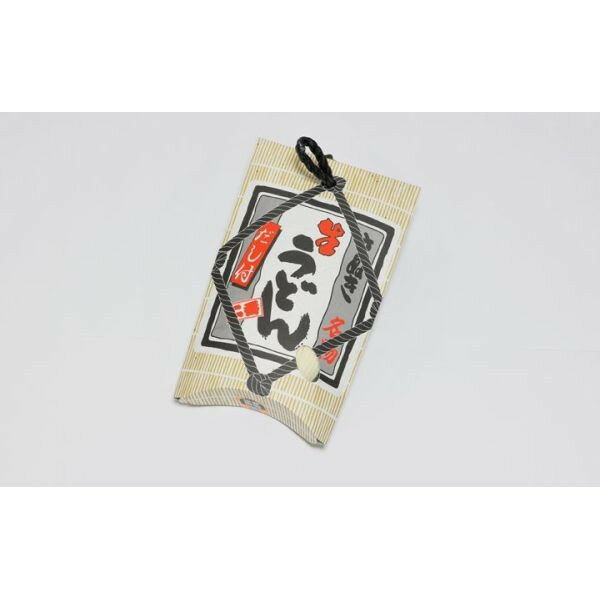 お中元 お歳暮 ギフト 岡坂商店 本場讃岐うどん す巻き半生うどん 400g（めんつゆ付き） 3食