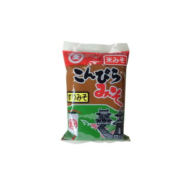 丸尾醸造所 こんぴら味噌 米みそ 赤 すりみそ 500g 袋
