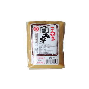 丸尾醸造所 こんぴら味噌 白みそ うす塩味 甘口 1kg 袋