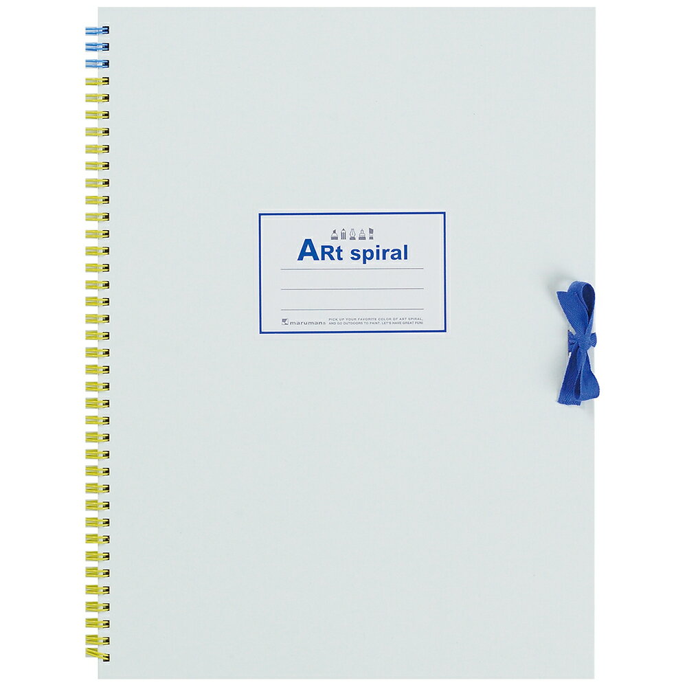 マルマンスケッチブックアートスパイラル　F4S314　ホワイト