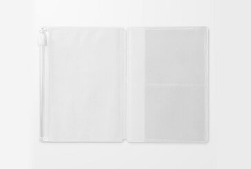 【トラベラーズノート】デザインフィルジッパーケース 004004 Zipper Case 14316-006【パスポートサイズ】