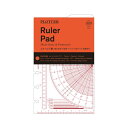 デザインフィル PLOTTER システム手帳 ミニサイズ リフィル Ruler Pad No009アクセサリーツール スケール下敷