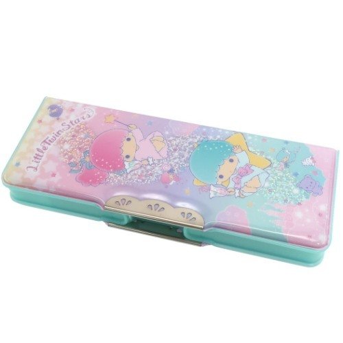 【新入学にオススメ】CFヨコピタ ホログラムリトルツインスターズS1313193筆箱　筆入れ【数量限定】