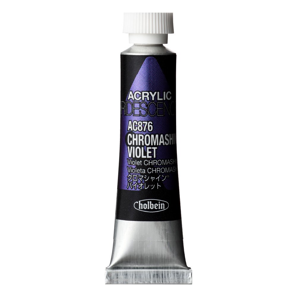 Rakuten - アクリリックカラー［イリデッセンス］ 5ml AC876・クロマシャイン(R)バイオレット