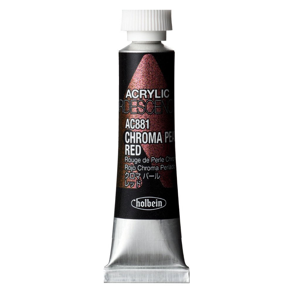 Rakuten - アクリリックカラー［イリデッセンス］ 5ml AC881・クロマパールレッド