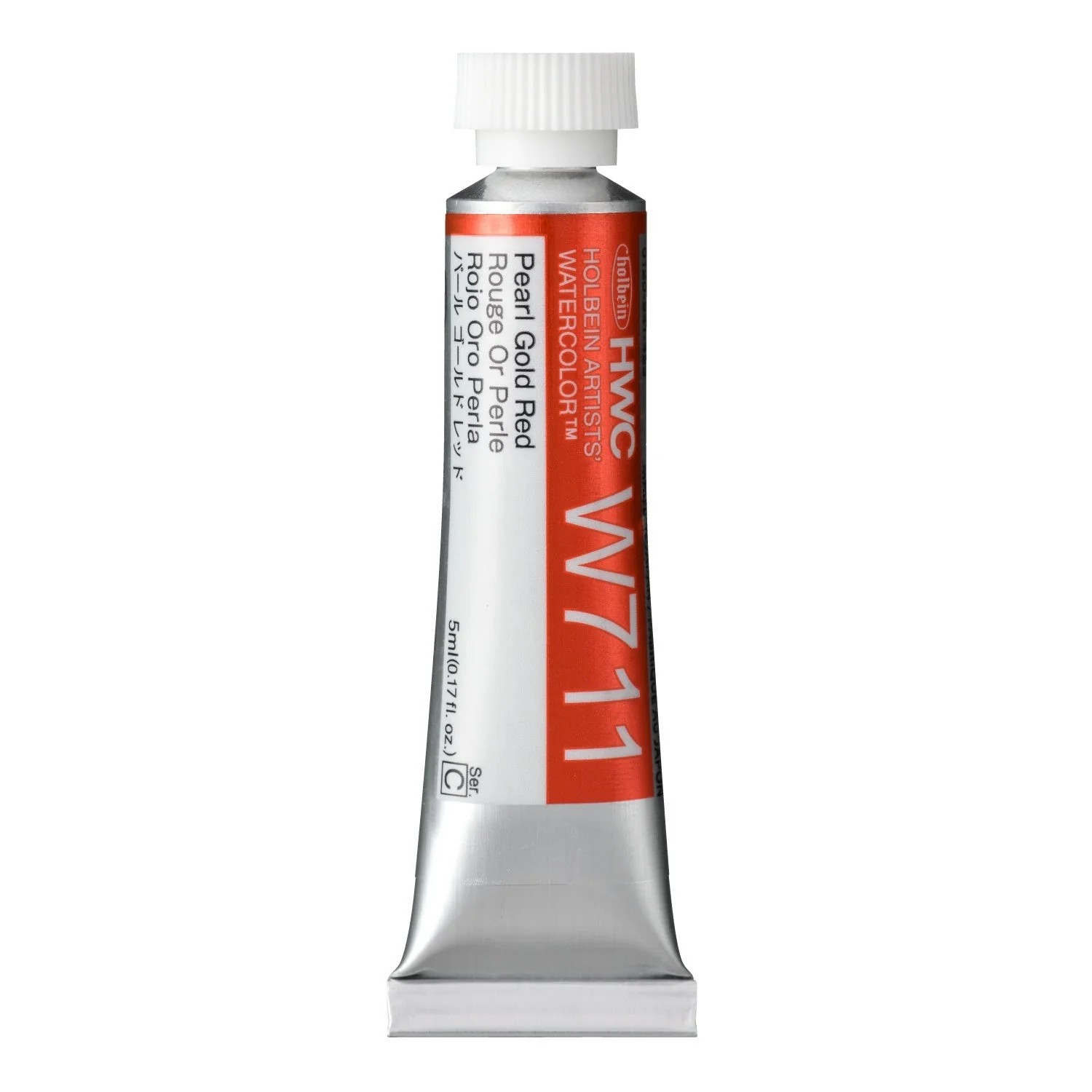 Rakuten - ホルベイン透明水彩絵具 パールカラーズ 5ml パールゴールドレッドW711