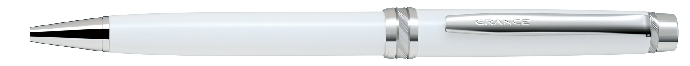【優雅かつスタイリッシュ】パイロットグランセCR パールホワイトBGRC-18SR-PW油性ボールペン【煌めきをまとったグランセ】