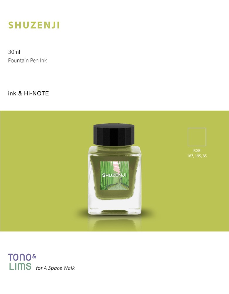 �ڥ��ꥸ�ʥ륤�󥯡۾���ʸ��������KINUGAWA��TSUKIOKA��SHUZENJI��ǯɮ���������󥯡�HI-NOTE����ܡ�