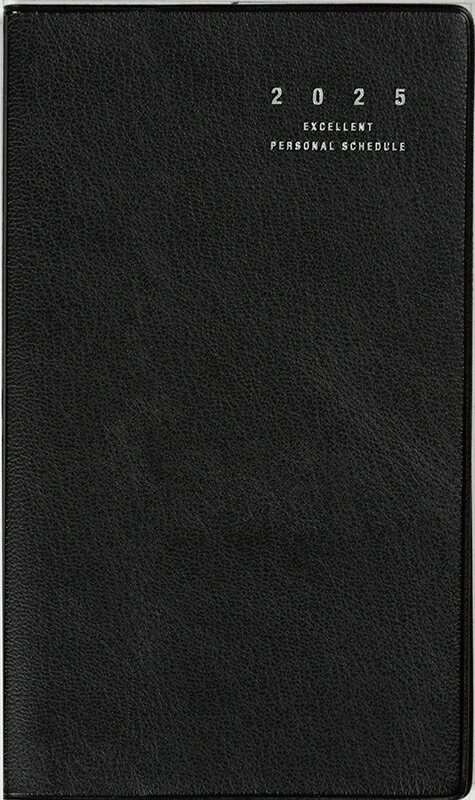 【2025年版1月始まり】高橋書店No.301 リベル インデックス 1 ［クラッシーブラック］No.3012025年 スケジュール帳 ダイアリー 手帳 2025年版1月始まり【趣味用のサブ手帳としてもオススメ】