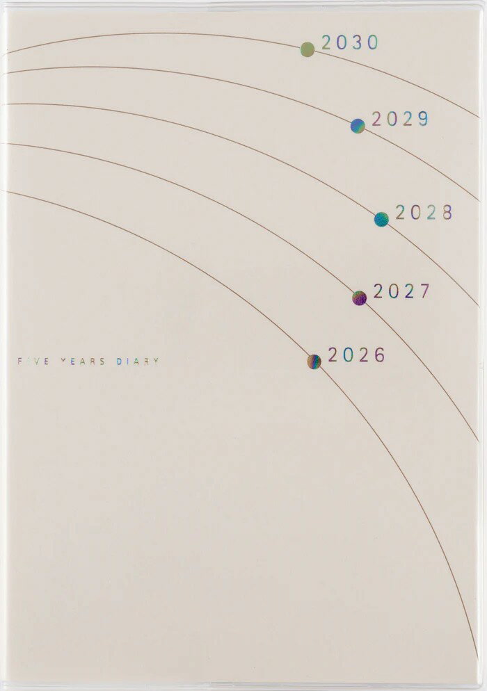 【2026年1月始まり】 高橋書店 [No.19] 5年日記 No.19 スケジュール帳 ダイアリー 日記 【書き終わった..
