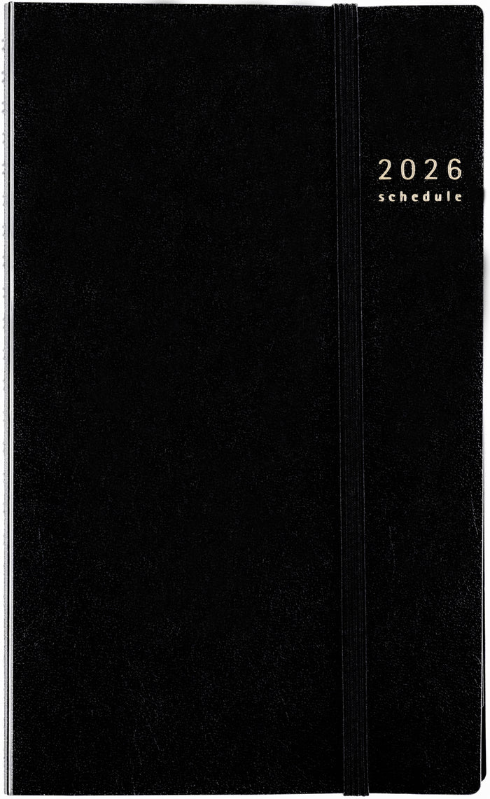 【2026年1月始まり】 高橋書店 [No.93] リングダイアリー スリム （セパレート）【黒】 No.93 ダイアリ..