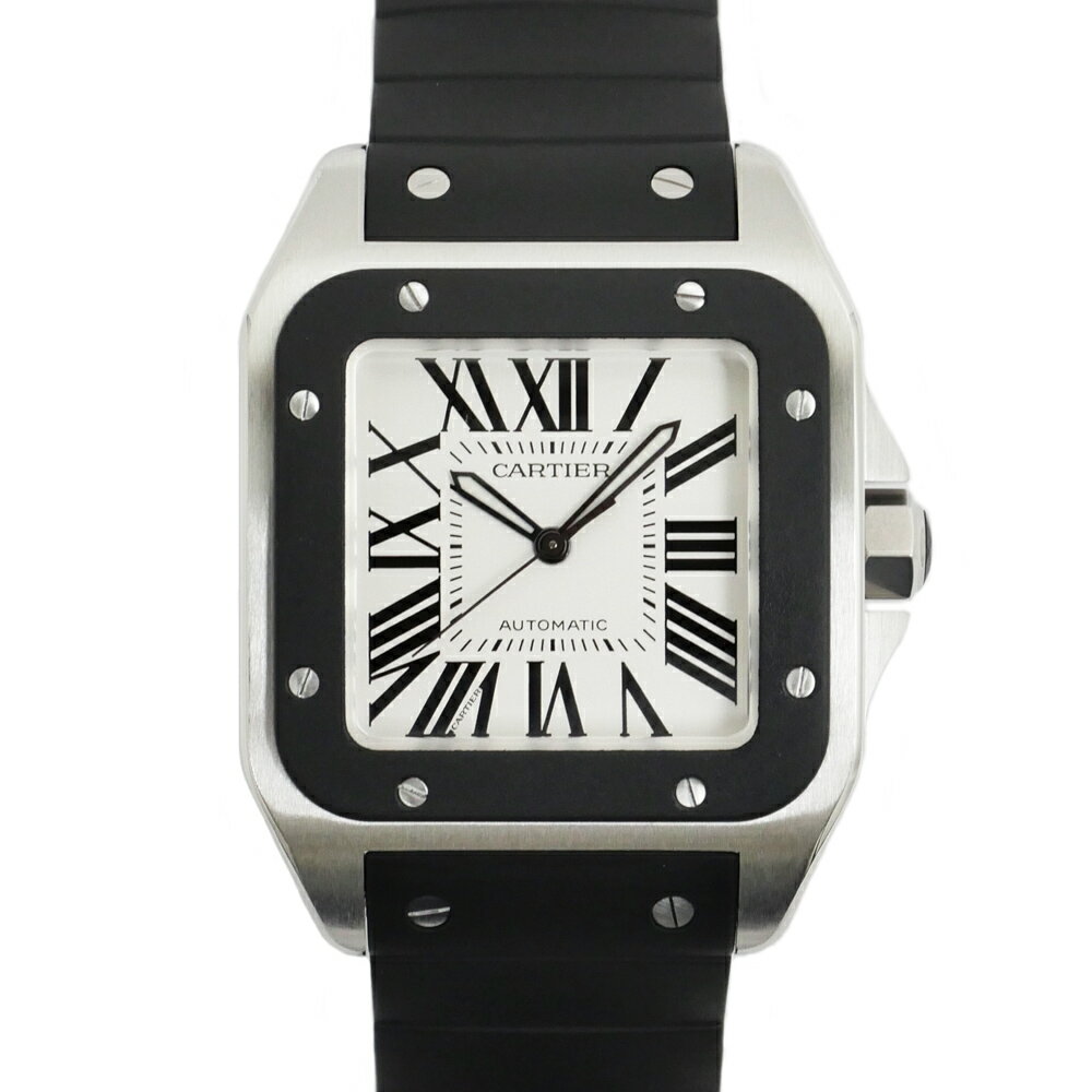 【最大3万円割引クーポン】【名東】【CARTIER】カルティエ サントス100 LM W20121U ...