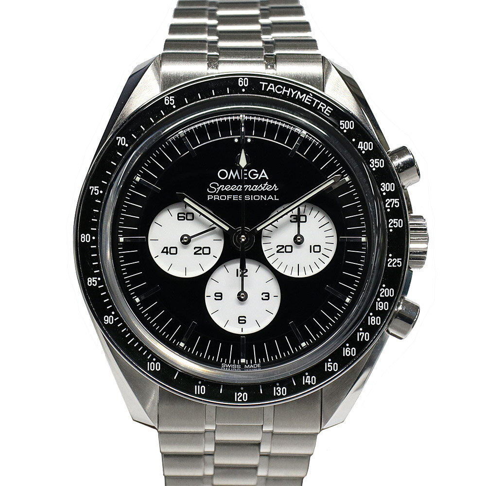 【名古屋】【OMEGA】オメガ スピードマスター ムーンウォッチ プロフェッショナル 42MM 310.30.42.50.01.004 SS ブラック 手巻 メンズ腕時計【中古】