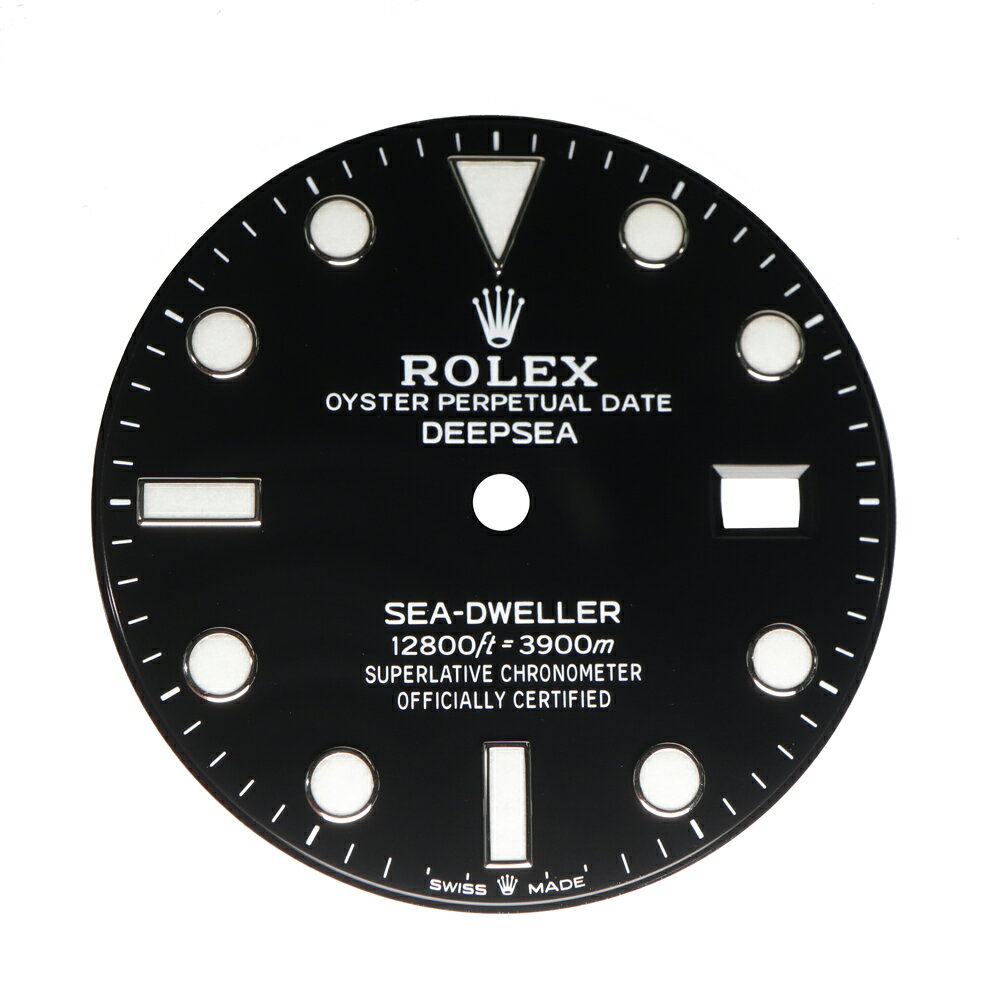 【名古屋】【ROLEX】ロレックス シードゥエラー ディープシー 126660用 ブラック文字盤 クロマライト夜光 腕時計パーツ etc【中古】