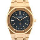 【天白】【AUDEMARS PIGUET】オーデマピゲ ロイヤルオーク ジャンボ エクストラ シン ブティック限定 15202OR.OO.1240OR.01 ブルー文字盤 K18PG メンズ 腕時計 箱 保証書【中古】