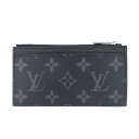 【名東】【LOUIS VUITTON】ルイヴィトン タイガラマ モノグラム コインカードホルダー 小銭入れ ジッピー ブラック IC M30271【中古】 2