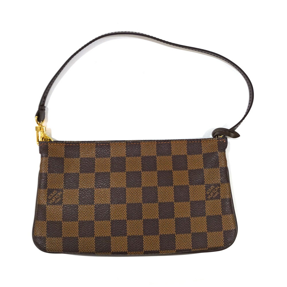 【栄】【LOUIS VUITTON】ルイヴィトン ダミエ ナヴォナ アクセサリーポーチ ハンドバッグ レディース M51983【中古】