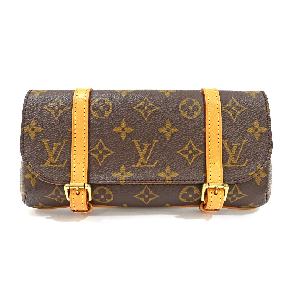 【栄】【LOUIS VUITTON】ルイヴィトン モノグラム ポシェット マレル ポーチ ショルダー レディース クラッチ ストラップ M51159【中古】