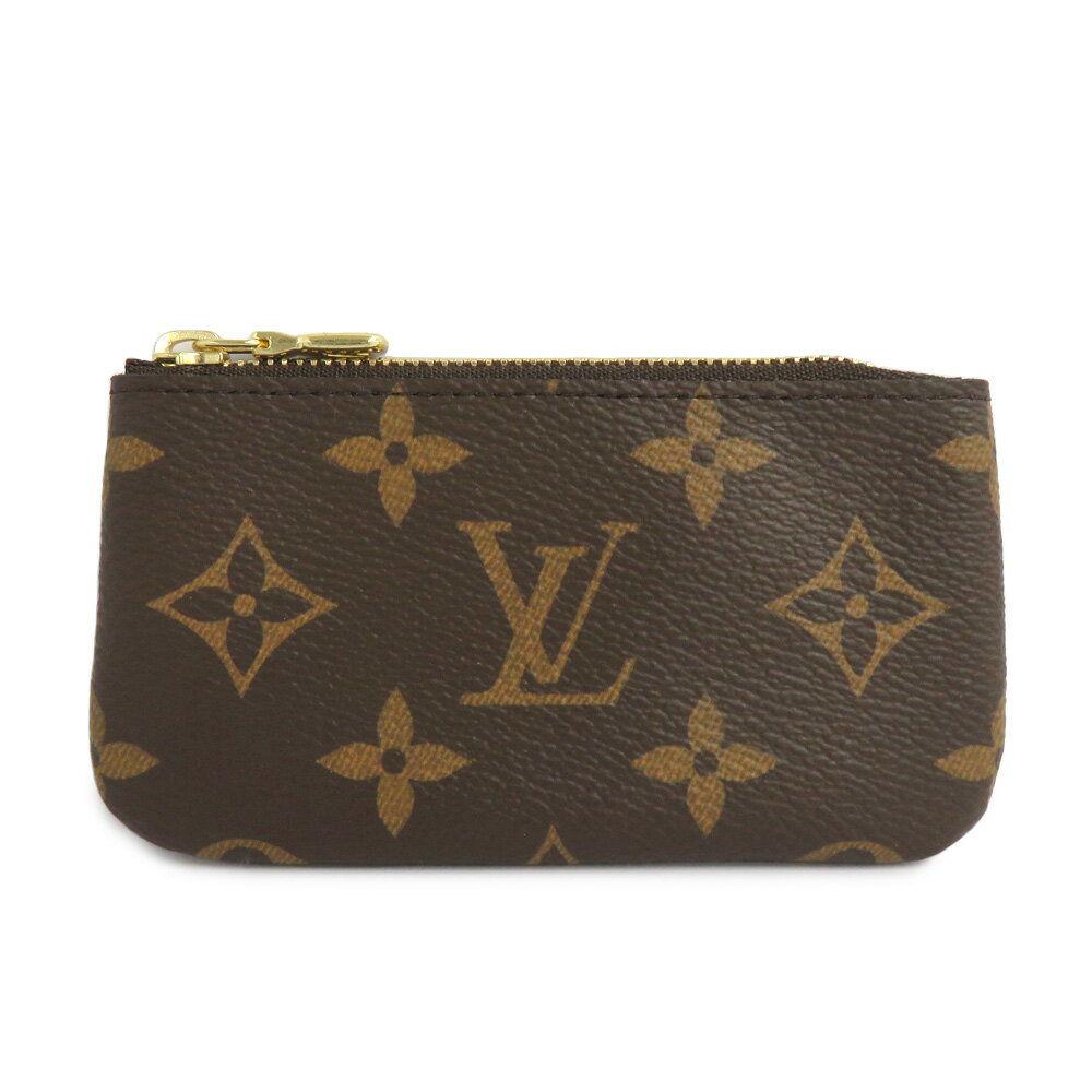 【名古屋】【LOUIS VUITTON】ルイヴィトン カードキーケース・ポシェット クレ M62650 コインケース モノグラム ブラウン ゴールド金具 レザー 財布 小物 レディース メンズ【新品】【未使用】【中古】