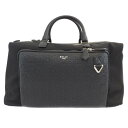 【天白】【BALLY】バリー CRUGO 2WAYボストンバッグ ブラック シルバー金具 ショルダーストラップ NY016 U901P メンズ 鞄【新品】【未使...