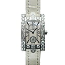 【天白】【HARRY WINSTON】ハリーウィンストン アヴェニュー クラシック オーロラ AVEQHM21WW231 750WG ダイヤモンド シェル文字盤 クオーツ レディース 腕時計【中古】