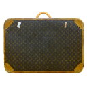 【天白】【LOUIS VUITTON】ルイヴィトン ストラトス80 トランクケース M23232 モノグラム ブラウン ゴールド金具 レザー キャンバス ダイヤ...