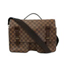 【最大3万円割引クーポン 5/1~】【天白】【LOUIS VUITTON】ルイヴィトン ブロードウェイ ダミエ N42270 ブラウン系 PVCコーティングキャ...