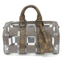 【最大3万円割引クーポン 5/1~】【栄】【LOUIS VUITTON】ルイヴィトン モノグラム・チェス キーポル・バンドリエール25 M20872 ボストンバ...