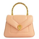 【最大3万円割引クーポン 5/9 20:00~】【名古屋】【BVLGARI】ブルガリ セルペンティ リバース トップハンドル 293090 ハンドバッグ 2WA...