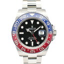 【最大3万円割引クーポン 5/1~】【名古屋】【ROLEX】ロレックス GMTマスターII 126710BLRO ランダム ブラック SS 赤青 自動巻き メンズ オイスター 保証書付き 2023年 新品同様【中古】(2)