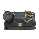 【最大3万円割引クーポン 8/1~】【名東】【サマーセール】【CHANEL】シャネル ラージボーリング ハンドバッグ トート 肩掛け ブラック 黒 AS4776...