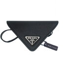 【名東】【PRADA】プラダ サフィアーノ トラベル 2TT153 トライアングル ネームタグ 【新品】【未使用】【中古】
