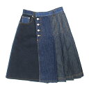 【名東】【CHRISTIAN DIOR】ディオール デニムスカート 222J55A3510 サイズ36 ネイビー系 ひざ丈 レディース アパレル 女 服 【新品...