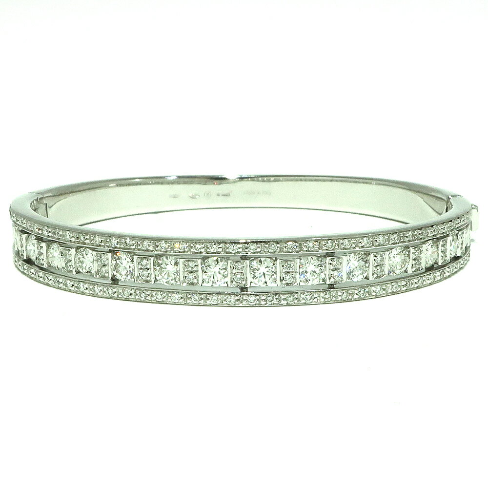 【天白】【DAMIANI】ダミアーニ ブレスレット バングル 20081623 ダイヤモンド K18 750 ホワイトゴールド 16cm ジュエリー メンズ レ...