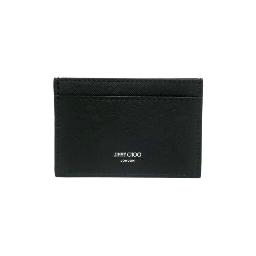 【名東】【JIMMY CHOO】ジミーチュウ カードケース DOM ブラック 黒 ロゴ 名刺入れ レザー メンズ 男【未使用】【中古】 【名東】【JIMMY CHOO】ジミーチュウ カードケース DOM ブラック 黒 ロゴ 名刺入れ レザー メンズ 男【未使用】【中古】