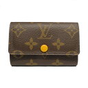 【名古屋】【LOUIS VUITTON】ルイヴィトン ミュルティクレ6 M60700 モノグラム ミモザ イエロー 6連キーケース メンズ レディース【未使用】...