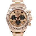 【名古屋】【ROLEX】ロレックス デイトナ 116505 ランダム ピンク ブラック ローズゴールド RG 自動巻き メンズ 保証書付き 2019年【中古】