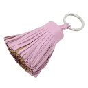 【栄】【HERMES】エルメス バッグチャーム Carmen カルメン モーヴシルベストル/チャイ/ルージュ SV金具 アニョーミロ U刻印 2022年 服飾小...