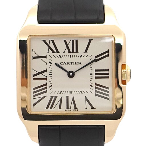 【最大4万円割引クーポン 5/28 10:00~】【栄】【CARTIER】カルティエ 腕時計 サントスデュモンSM シルバー文字盤 W2009251 アリゲーターベルト 750PG クオーツ 電池式 アナログ 女性 レディース 電池交換済 箱【仕上げ済】【中古】 【最大4万円割引クーポン 5/28 10:00~】【栄】【CARTIER】カルティエ 腕時計 サントスデュモンSM シルバー文字盤 W2009251 アリゲーターベルト 750PG クオーツ 電池式 アナログ 女性 レディース 電池交換済 箱【仕上げ済】【中古】