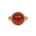 【名古屋】【VAN CLEEF&ARPELS】ヴァンクリーフ&アーペル ペルレ クルール リング 指輪 VCARP4DR00 750RG K18 ローズゴールド カーネリアン 50 ジュエリー アクセサリー レディース 美品【中古】(4)