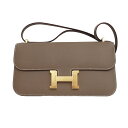 【最大3万円割引クーポン 5/1~】【名東】【HERMES】エルメス コンスタンス エラン ミロワール ショルダーバッグ W刻印 2024年製造 エトゥープ エ...
