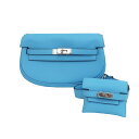 【最大3万円割引クーポン 5/1~】【名東】【HERMES】エルメス ケリームーヴ セレスト スイフト ショルダーバッグ W刻印 2024年製造 シルバー金具 ...