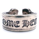 【天白】【CHROME HEARTS】クロムハーツ ロールラベルリング 指輪 シルバー SV925 メンズ ファッション アクセサリー【中古】