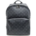 【栄】【LOUIS VUITTON】ルイヴィトン アポロ M43186 モノグラム・エクリプス ノワール シルバー金具 バックパック メンズ 男性 箱 保存袋【...