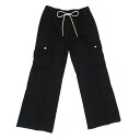 【最大3万円割引クーポン 5/1~】【名東】【CELINE】セリーヌ カーゴパンツ 2P99A547Z 38NO 36サイズ ブラック ゴールド金具 レディース...
