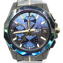 【栄】【CASIO】カシオ 腕時計 オシアナス 20周年ANNIVERSARY 100本限定 OCW-S6000BVS-1AJR 電波ソーラー チタン シェル文字盤 モバイルリンク 男性 メンズ 保証書 2024年 箱【新品】【未使用】【中古】(2)