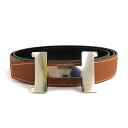 【名古屋】【HERMES】エルメス コンスタンス Hベルト リバーシブル トゴ カーフ ゴールド シルバーバックル 120cm D刻【未使用】【中古】
