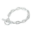 【最大3万円割引クーポン 5/1~】【名東】【HERMES】エルメス シェーヌダンクルMM 18コマ SV Ag925 シルバー ブレスレット バングル アクセ...